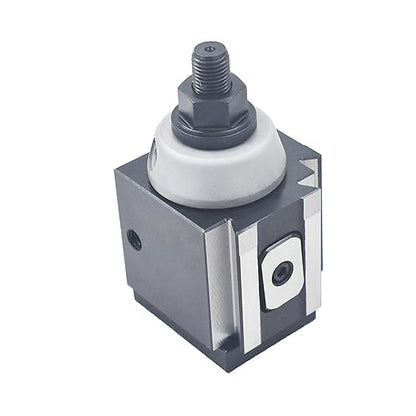 AXA Piston Type Quick Change Tool Post 250-100, Tool Post for Mini Lathe Swing 12 CNC Lathe Tool Holder