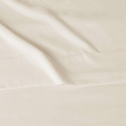 Basics Lightweight Super Soft, Breathable Easy Care Microfiber 4 Piece Bed Sheet Set with 14-Inch Deep Pockets, Queen, Beige, Solid