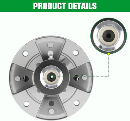 Youxmoto Spindle Assembly GY20050 GY20785 Fit for John Deer 42'' 48'' Decks L100 L107 L108 L110 L120 L130, Fit for Oregon 82-356, Fit for Stens 285-093, Fit for Rotary 11206