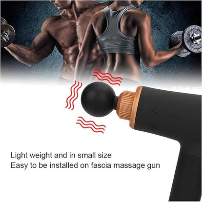 Massage Gun Heads, 4Pcs Adapter Bit For Massage Gun Fascia Massager Gun Adapter Replacement Head Massage Head Set