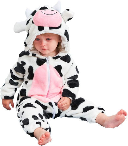 Unisex Kids Baby Halloween Costumes Cartoon Outfit Hooded Homewear