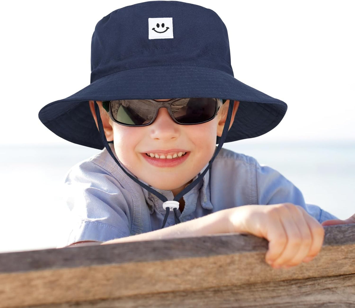 Baby Toddler Sun Hat,Kids Summer UPF 50+ Foldable Beach Bucket Hat for Boys Girls Children
