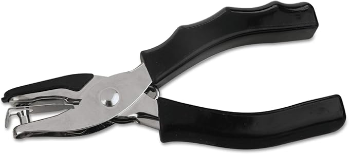 Universal One-Hole Punch ,PUNCH,1-HOLE,RUBBR GRP