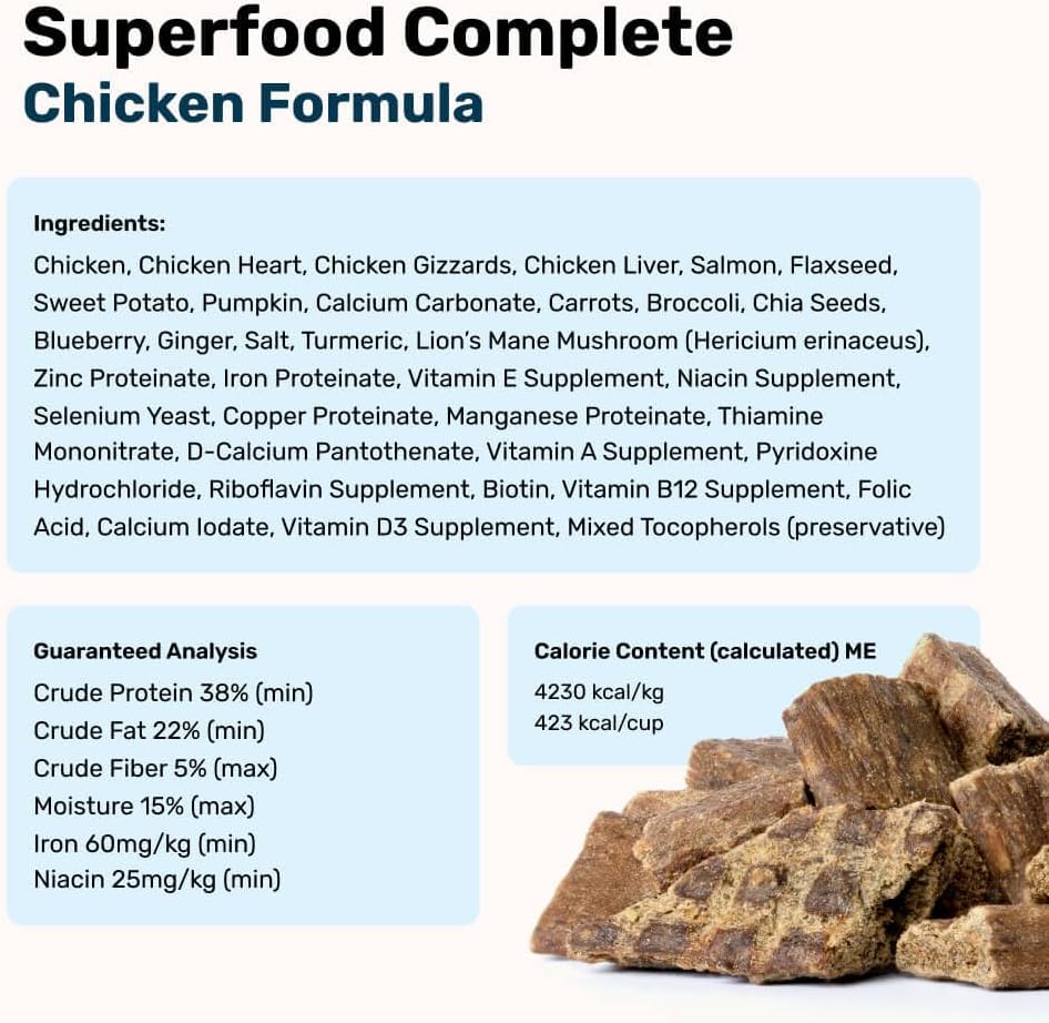 Badlands Ranch Chicken, Heart, Gizzard & Liver Dog Food, 24 oz