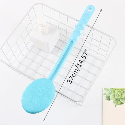2 Pack 15 Inch Easy Lotion Applicator, Back Rubs Massager Bath Brush, Extra Long Handle, Easily Self Apply Lotions, Great for Body Care