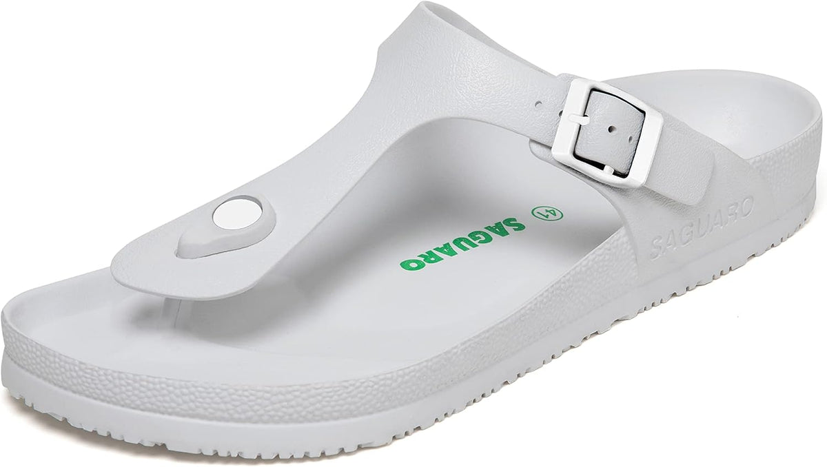 Mules Men's Lightweight Toe Separator Women's Non-Slip Flip Flops Summer Flip Flops Size 36-48