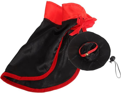 3 Sets Halloween Cape Dog Vampire Costume Halloween Cat Costume Hamster Tunnels and Tubes Dog Vampire Cape Party Dog Outfit Holiday Dog Coat Halloween Dog Cosplay Polyester