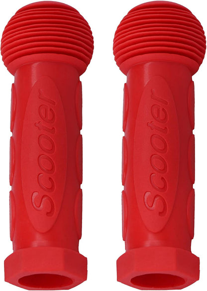 Kids Scooter Handle Grips Replacement Handlebars for 2/3/4 Wheels Child Kick Scooters Bike Rocking Car Push Cart, 9 Color Available, 2-Pack
