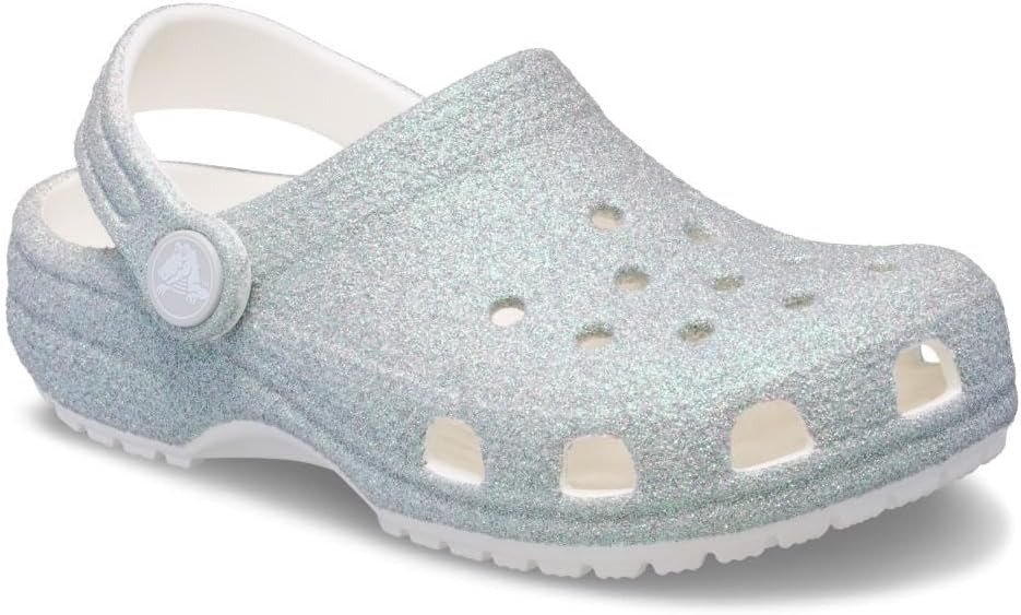 Size c6 Crocs Kids' Classic Glitter Clog