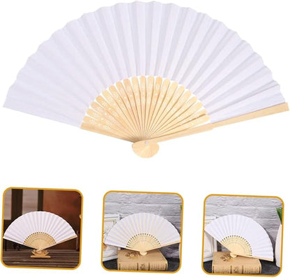Cabilock 3 units of artificial hanging paper fans for wedding decoration for backyard, wedding, portable decals, hand fans, folding basket for weddings, garlands to