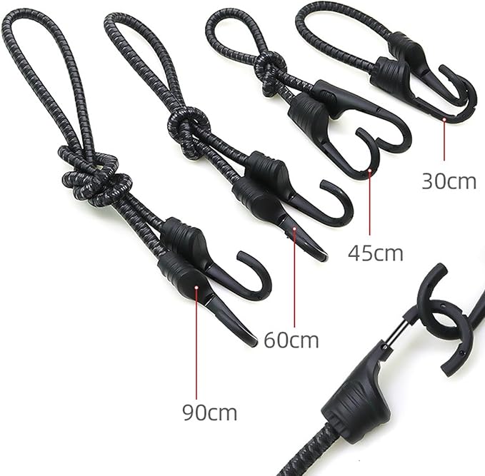 2xBicycle Bungee Cord for Luggage and Cargo, 2 Pcs