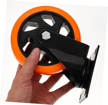 5-inch Casters for Home Furniture Replacement Caster Wheels Silent Durable Easy to Install Heavy Duty