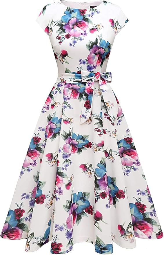 DRESSTELLS Women's Cocktail Dresses, Formal Wedding Guest Church Modest Party Prom Dress 2025