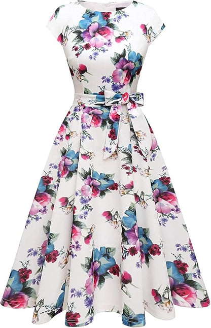 DRESSTELLS Women's Cocktail Dresses, Formal Wedding Guest Church Modest Party Prom Dress 2025