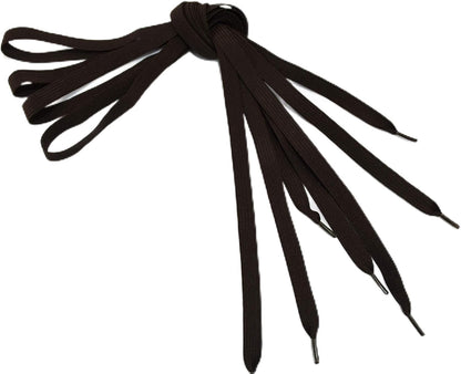 Mercer Wide-Elastic Shoelaces, Brown, 36" - 2 Pair