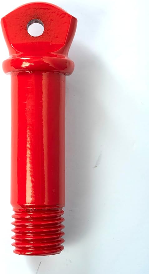Hi-Gear 2 Pack Bow Shackle Red 78" inch D-Ring Rugged WLL Working Load Limit 6.5 Tons 18700 lbs- 1" Screw Pin Threaded Heavy Duty Lifting Rigging Tow Hummer Recovery Anchor