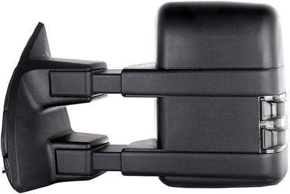 Tow Mirrors for 2001-2005 Ford F250 20250625-variations (2008-2016 Ford F250 Black)