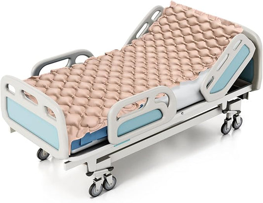 Alternate Pressure Mattress, Inflatable Mattress for Bed Sores and Pain Prevention, Heat Ulcer Resistant Cushion for Hospital Beds and Home Air Beds (Mattress Only) 94.5"x39.4"