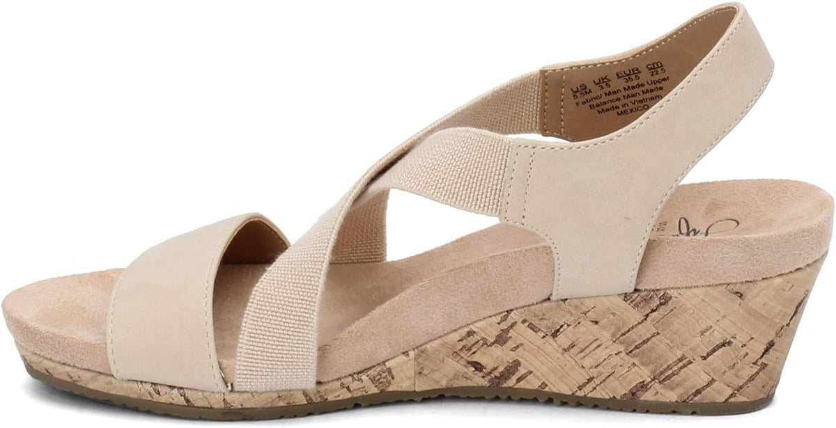 LifeStride Women's Mexico Wedge Sandal