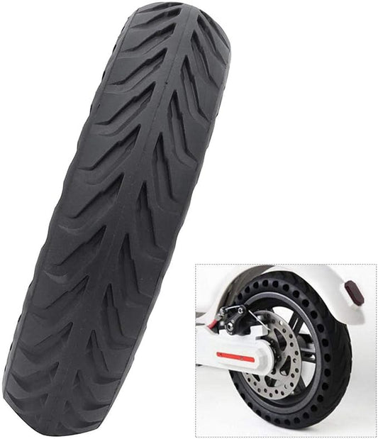 EVTSCAN 8.5inch Scooter Tire Explosion-Proof Solid Tyre Shock Absorption Holes Tire Wheel for M365 Electric Scooter Accessory