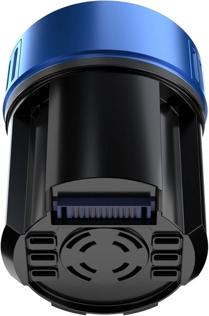 Removable replacement battery for cordless vacuum cleaner, compatible with PRETTYGARDEN CARE P3