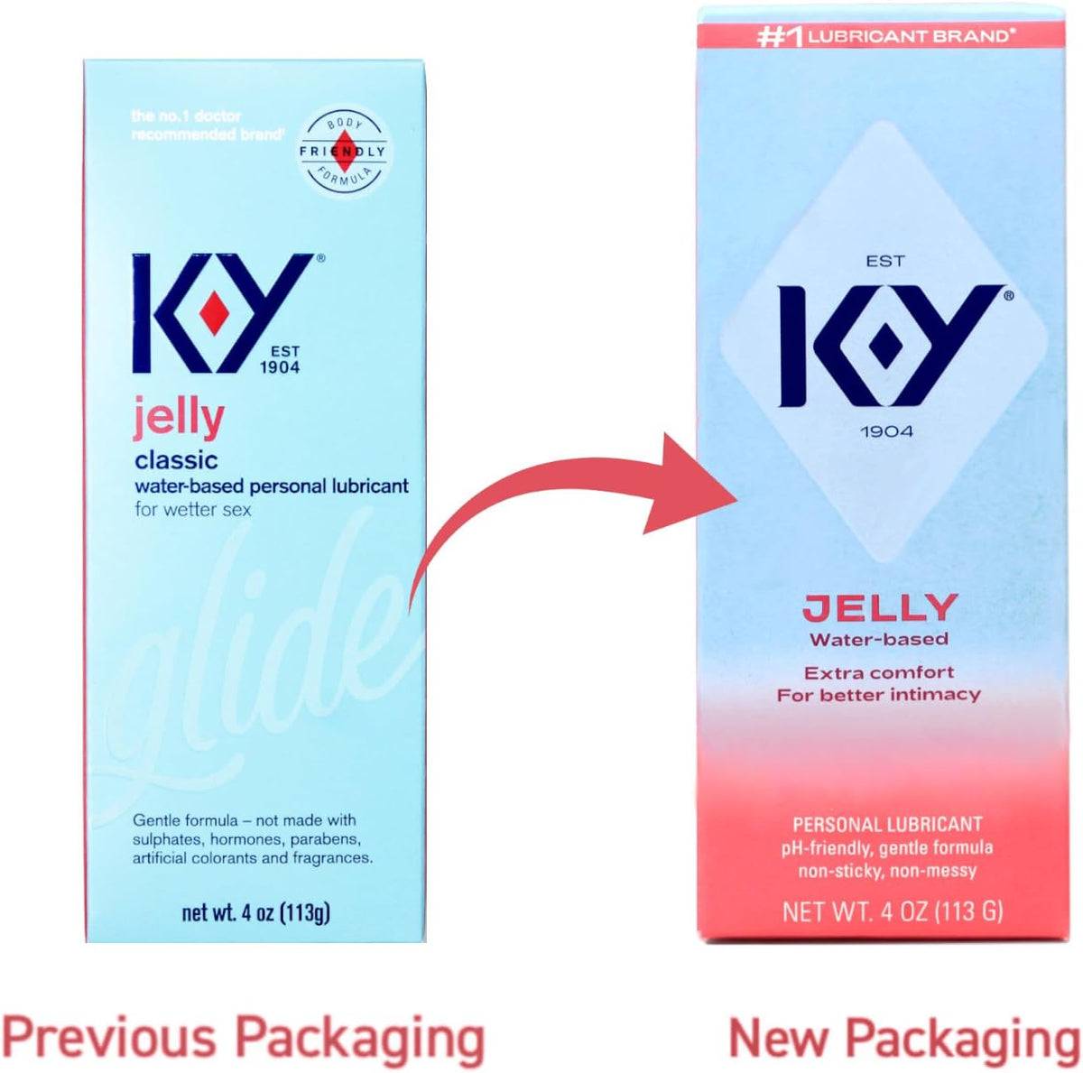 KY's Lubricant Jelly, 4 Oz. (Pack of 1)