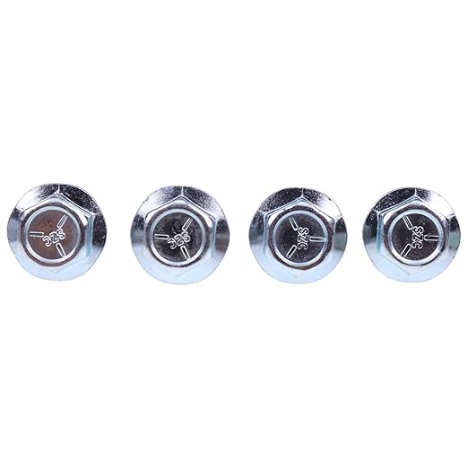 4X Hex Head Washer Self Tapping Screws 710-0599 Compatible with Columbia Craftsman Huskee Troy Bilt 420 1000 RZT-42 CC760ES 1170 RZT-S46 3225 Models