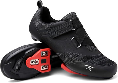Mens Cycling Shoes Compatible Lock Pedal Bike Shoes Womens Bicycle Shoes Road Bike Riding Shoes