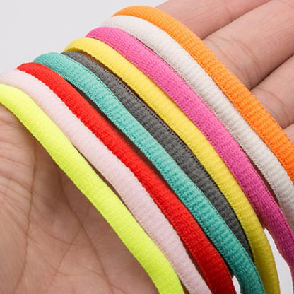 goodlace Oval Round Shoealces Shoe Laces Shoestrings of Polester for Sneakers Sport Shoes