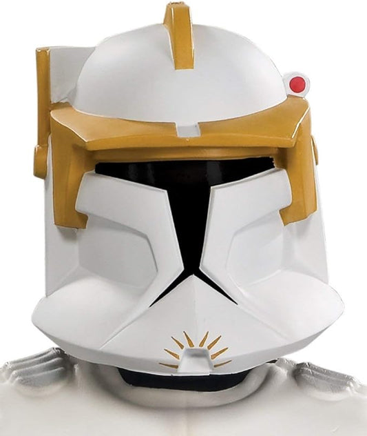 Rubies Adult Star Wars Clone Wars Clonetrooper 2-Piece Cody Mask, As Shown, One Size