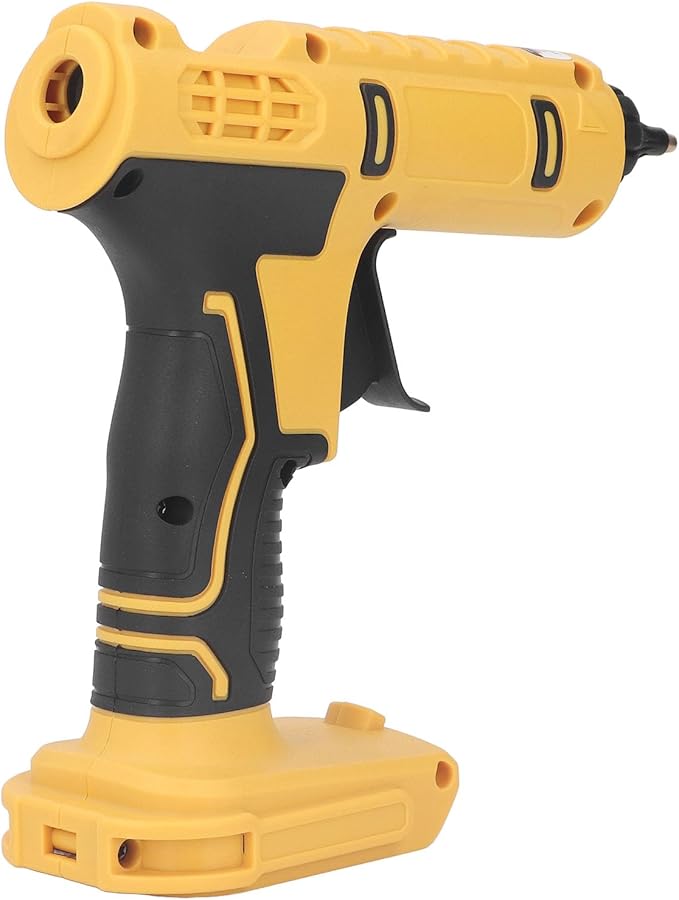 Topyond Portable Hot Glue Gun Battery Powered, 100W Fast Heating, Wireless with LED Light