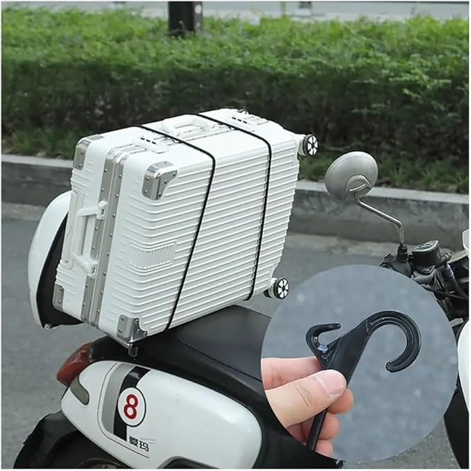 The Hook Bungee Cord Durable 1m Black Trolley Strap Luggage Cart Strap Luggage Cart Bike