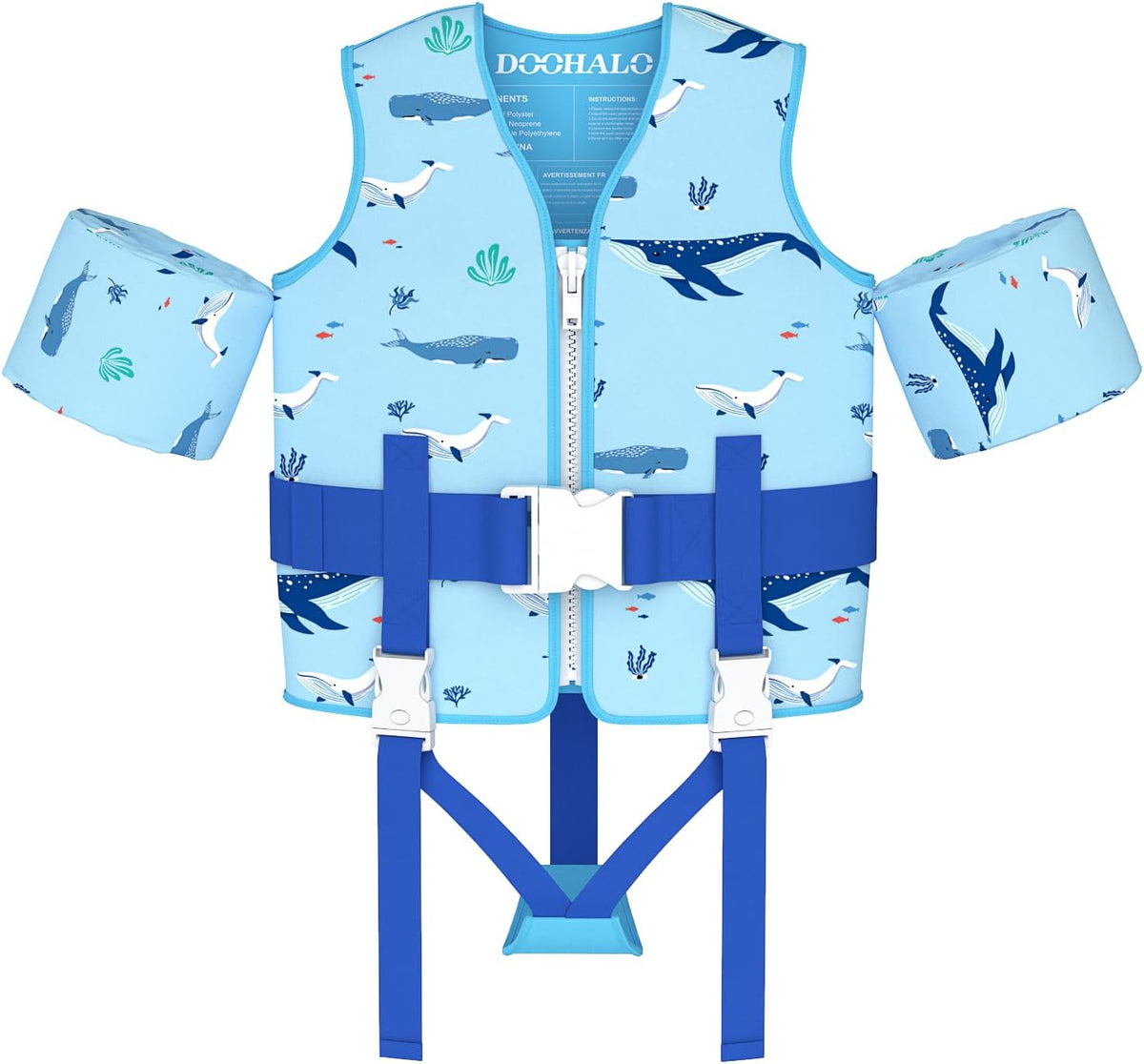 Toddler Swim Vest Kids Swimming Training Vest for Boys Girls Suitable for Age 1 to 8 Years 20Ibs - 46Ibs