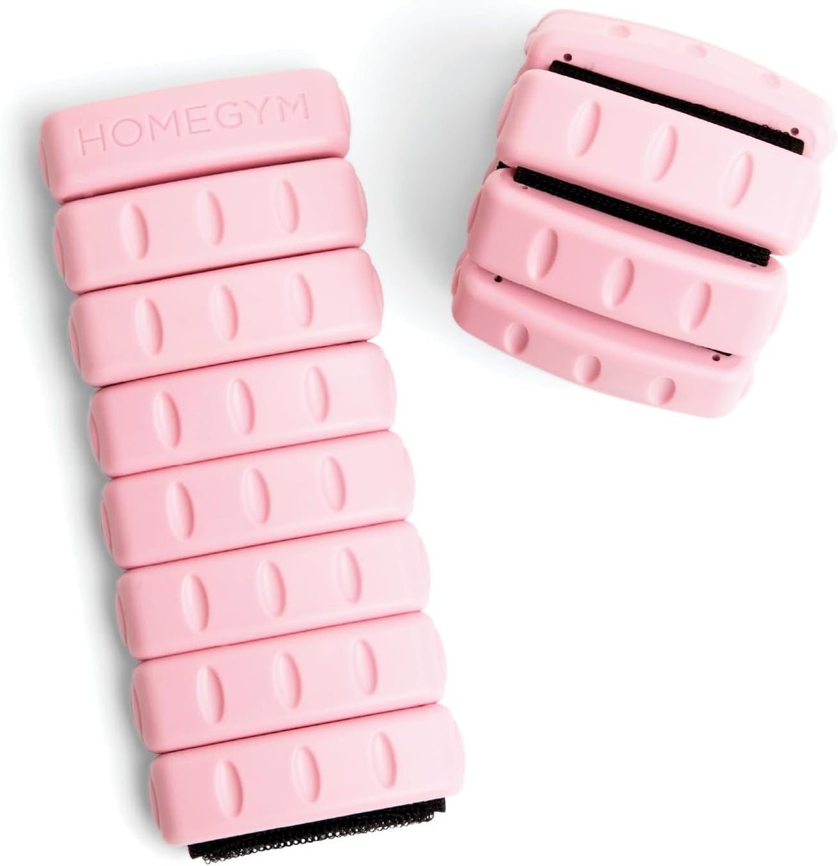 Home Gym Weights for Women - Pink - Set of 2 (1lb), Adjustable Wearable Ankle and Wrist Weights, Yoga, Dance, Barre, Pilates, Cardio, Aerobics, Walking
