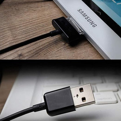 Tablet-USB-Charging Cable Power Supply Cable Cord for Samsung tab 27.07.710.1,Note 8.9 10.1 30 pin USB Data Cable Charger for GT-P7510N8013P5113P3113SGH-I497SCH-I915SCH-i800 Charging Cord