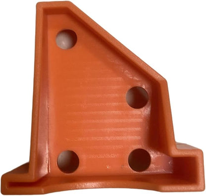 20 Pieces Flooring Spacers, Laminate Flooring Accessories, Reusable, Wood Floor Install Tool for Subfloor Panels Lvt Tiles, Orange