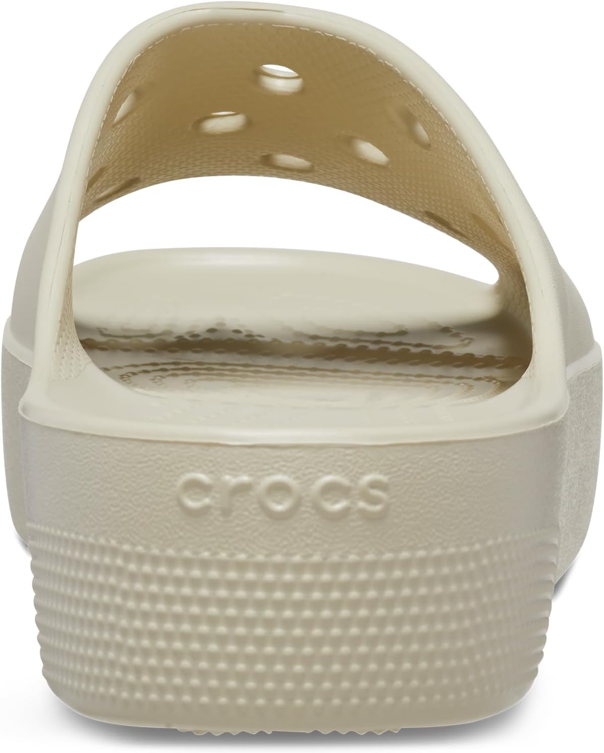 White Crocs Women's Classic Slide | Platform Sandals