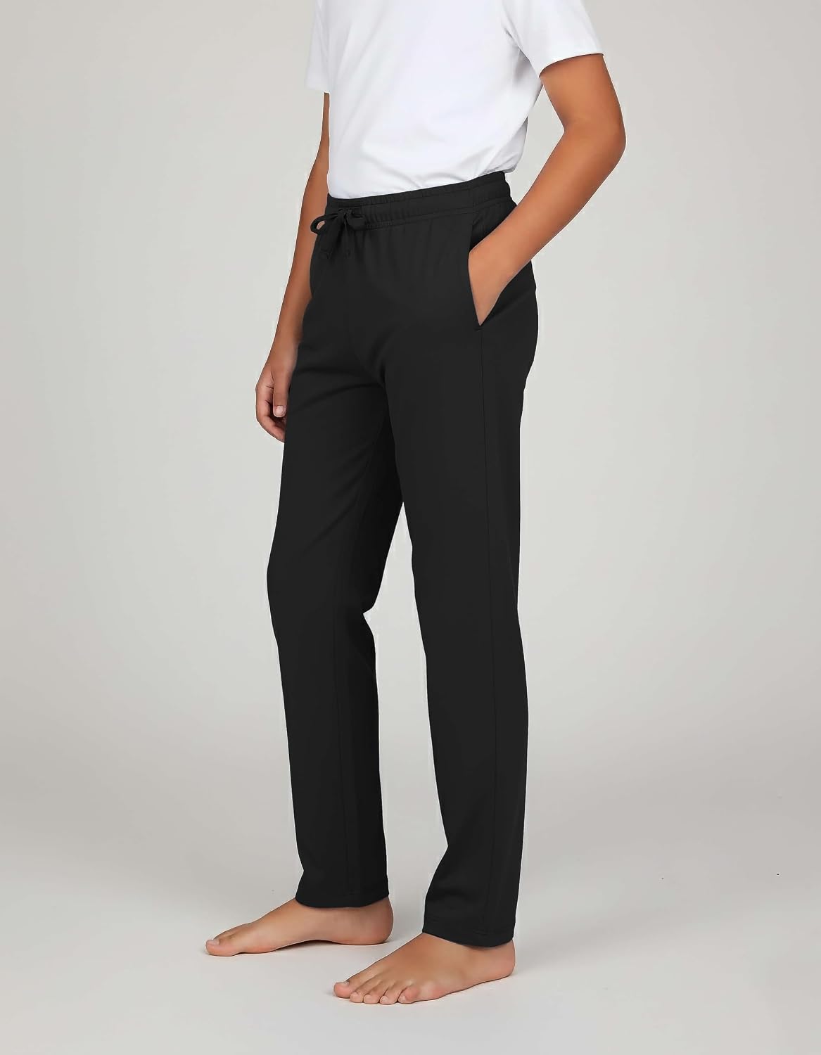 3 Pack: Boys' Soft Pajama Pants - Sleepwear Lounge Bottoms for Kids Teens Youth with Pockets