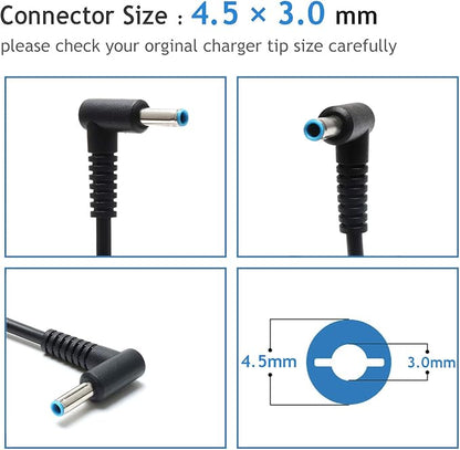 45W 65W Laptop Charger AC Adapter Power Suppy Cord for HP 15-AC 15-BS 15-CS 15-DB 15-F Series 15-ac121dx 15-bs234wm 15-bs015dx 15-ba079dx 15-ba009dx 15-cs3073cl 15-cs3153cl 15-db0015dx 15-db0031nr