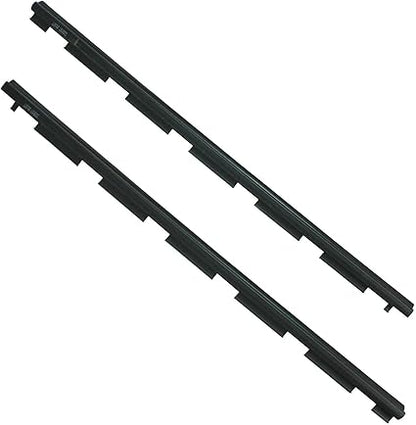 LOSTAR Weatherstrip Front Driver (Left) and Passenger (Right) Outer Window Felt Sweep Belt Kit Fits 1988-2000 Chevrolet C1500 GMC C2500