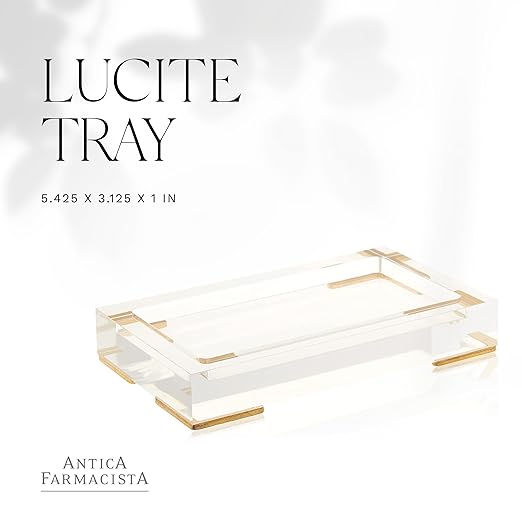 Antica Farmacista Bath & Body Lucite Tray, 1 Count