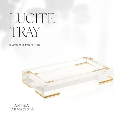 Antica Farmacista Bath & Body Lucite Tray, 1 Count