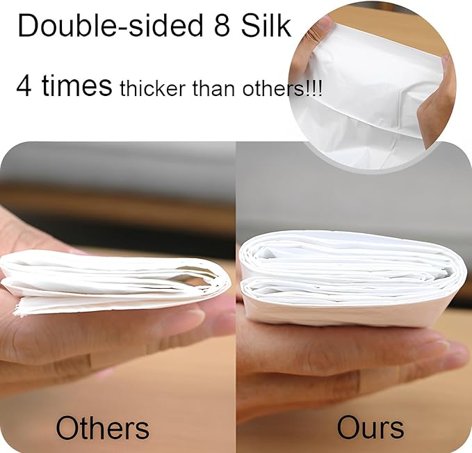 Drawstring Cat Litter Bags - Super Thick, Durable, Easy Clean Up, Jumbo Size Kitty Litter Box Liner Bag for Pet Cats (17.5" o 40.5" -7Pcs)