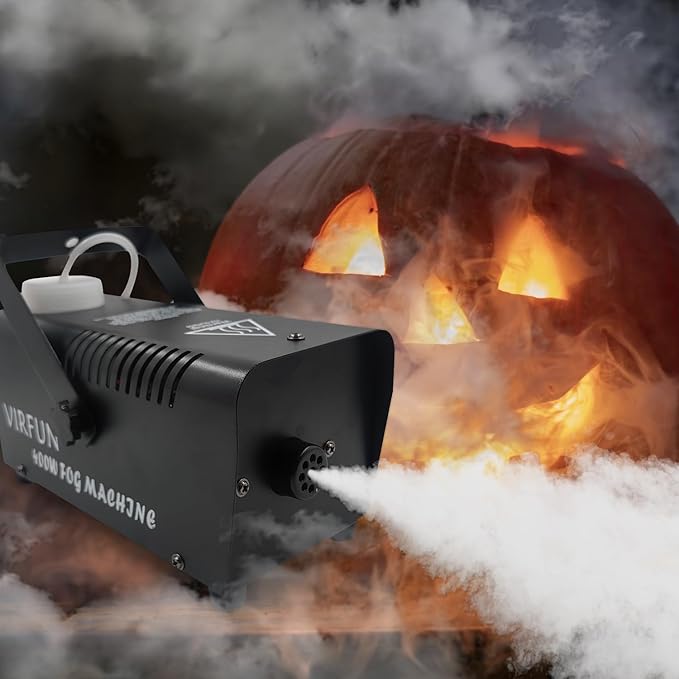 Fog Machine, Smoke Machine for Parties Halloween Wedding and Stage Effect, 400W