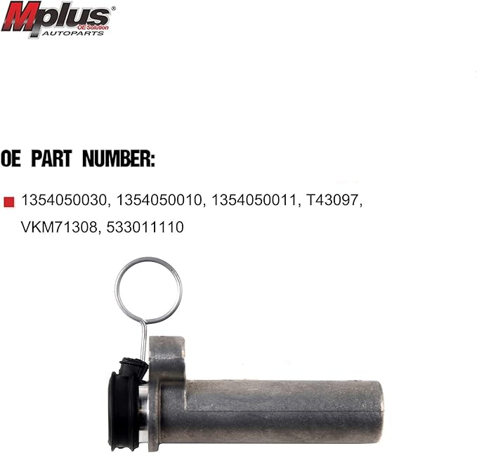 MPLUS Timing Belt Hydraulic Tensioner Adjuster Fits 1990-2010 for Lexus GS400 GX470 LS400 LX470 SC400  for Toyota 4Runner Land Cruiser Sequoia Tundra 4.0L 4.7L V8 GAS DOHC