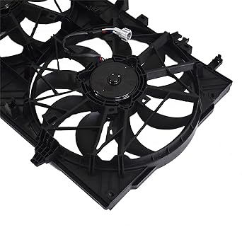 Dual Radiator Condenser Cooling Fan Replacement for Nissan Rogue 2014-2018 Replacement for X-Trail 2015-2017