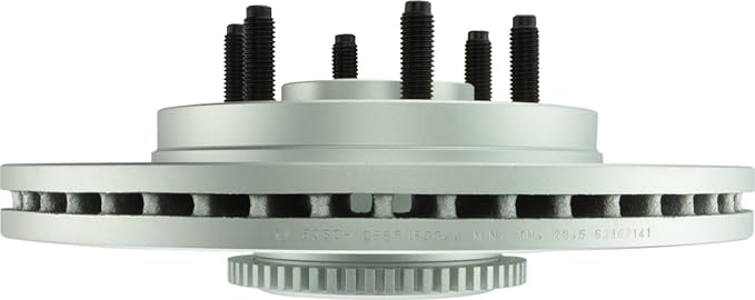 BOSCH 20010347 QuietCast Premium Disc Brake Rotor - Compatible with Select Ford F-150; Lincoln Mark LT; FRONT - Single