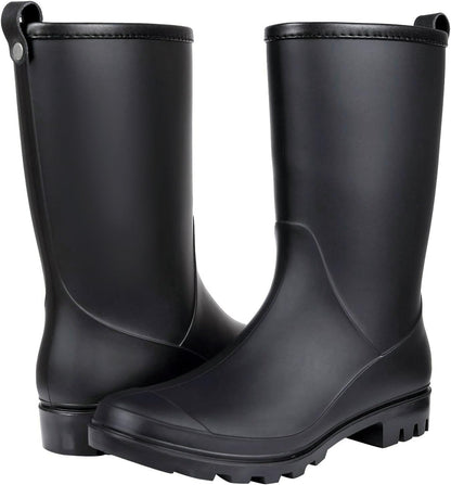 Size 7.5-8 Women's, These versatile, lightweight rain boots from Asgard keep your feet dry and comfortable, with a non-slip rubber sole for traction in wet conditions.