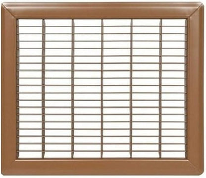 Imperial RG0690 12 x 14-Inch Heavy Gauge Steel Floor Return Air Grille, Brown