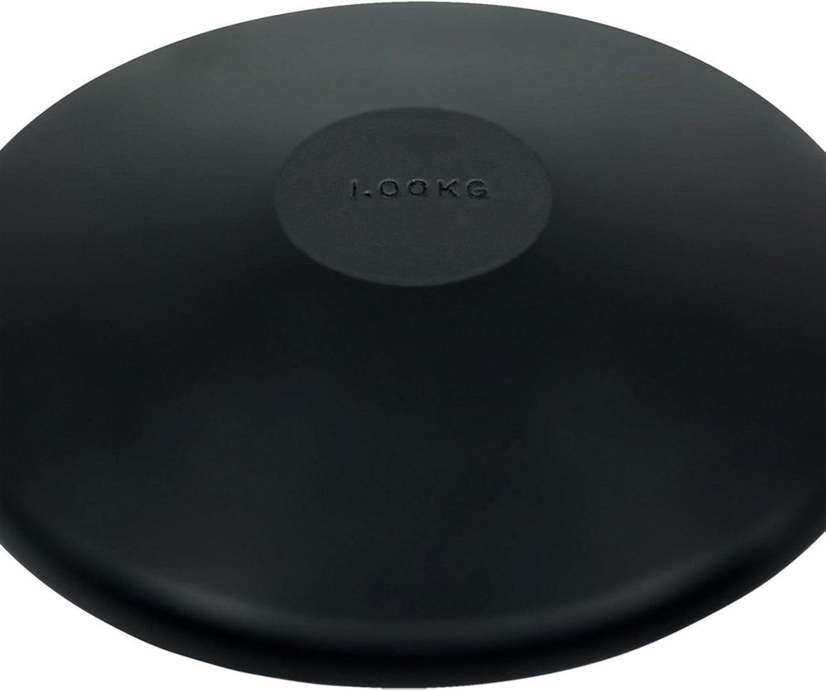 Champion Sports Rubber Practice Discus, 1.0 kg, Black